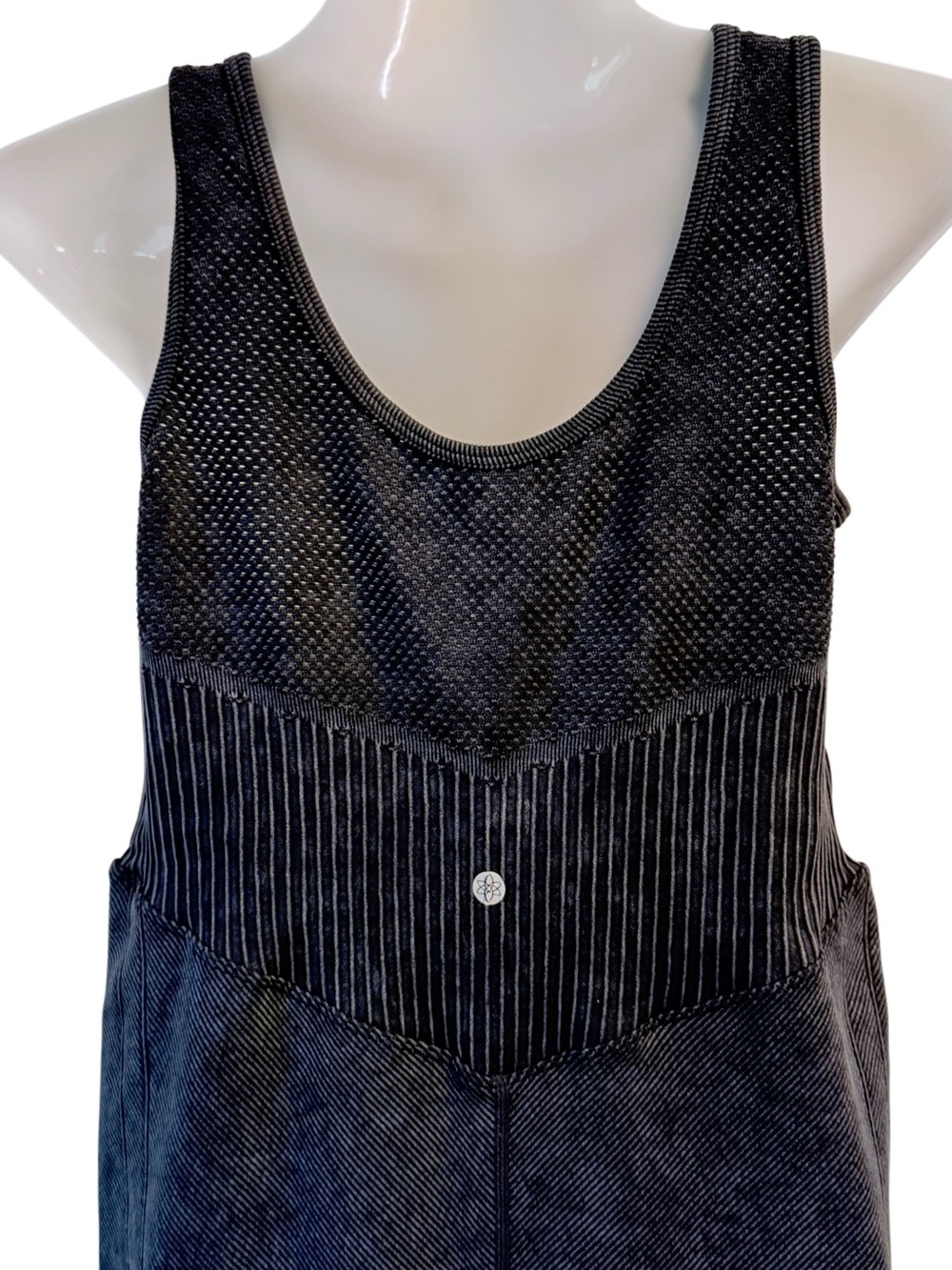 Harmony & Balance Seamless Shaping Ribbed Jumpsuit Bodysuit Medium Athleisure - Picture 11 of 17
